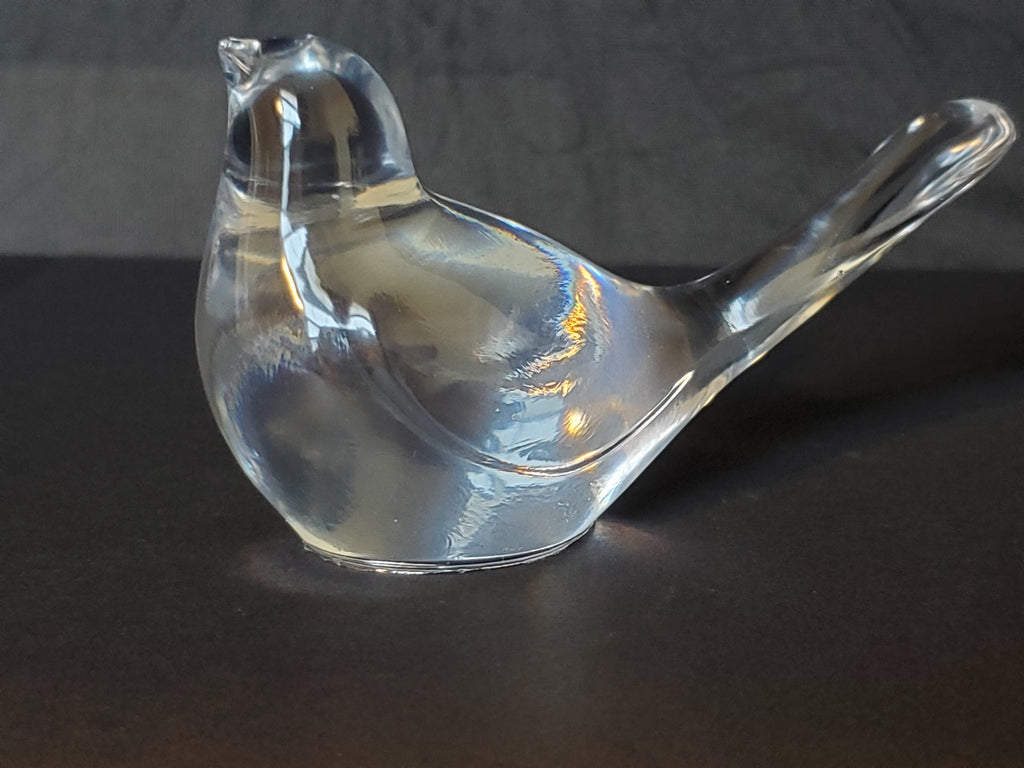 Clear Resin Bird Figurines