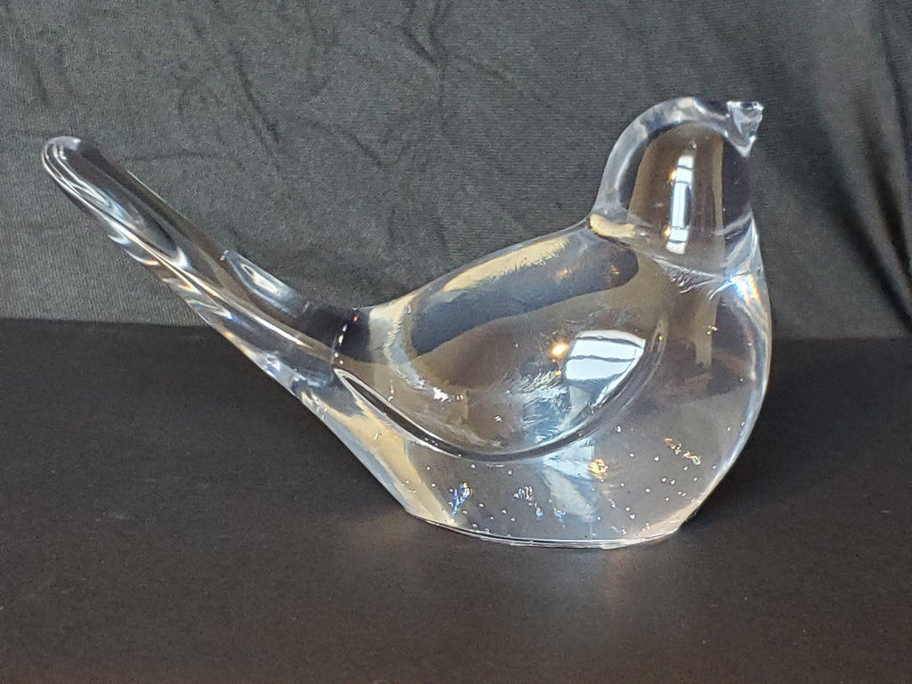 Clear Resin Bird Figurines