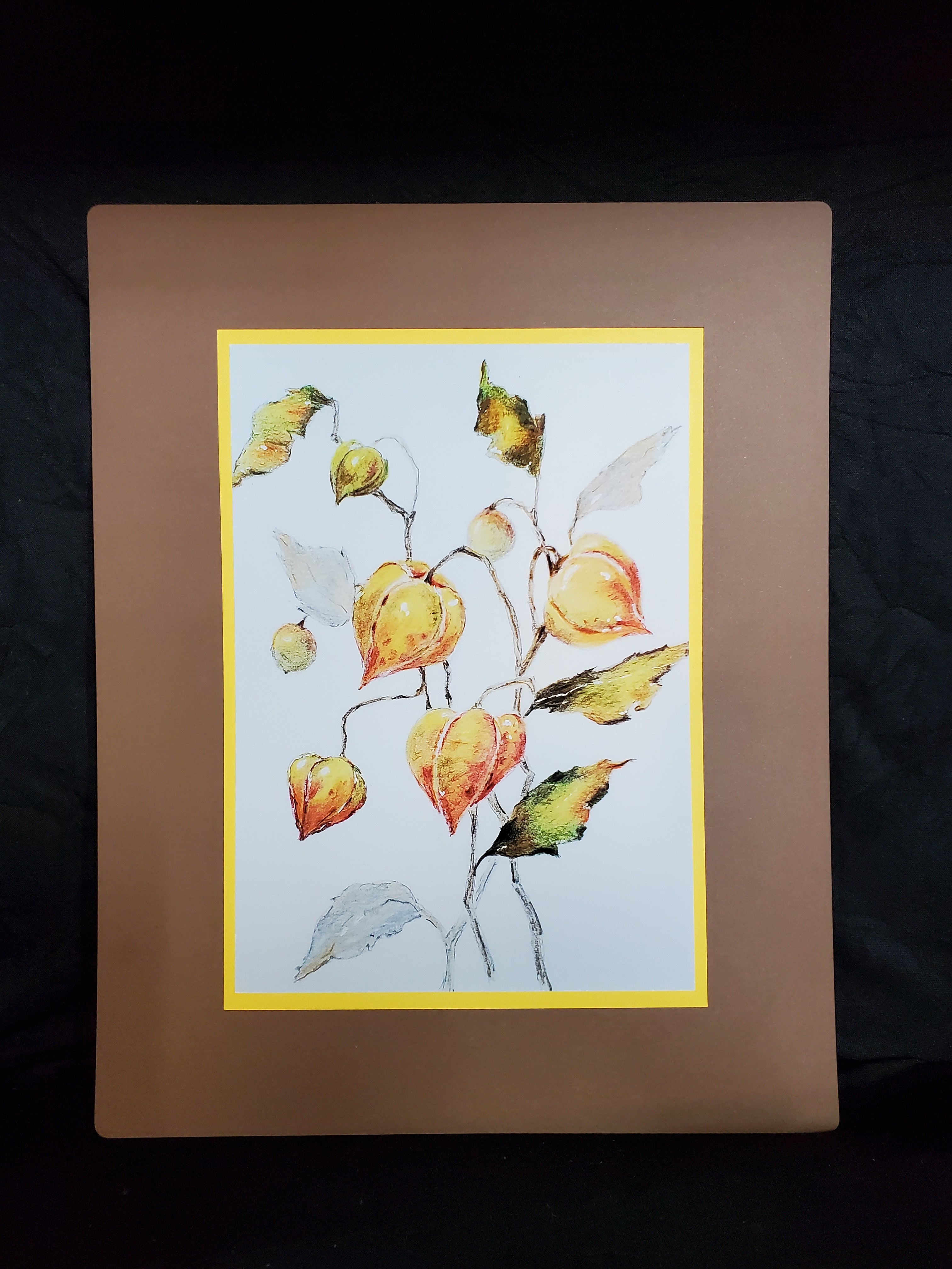 Chinese Lanterns 5x7 Print - Original hand-drawn artwork